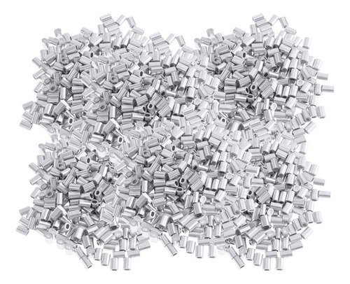 600pcs Mangas De Engarzado De Doble Barril Engarzadores De