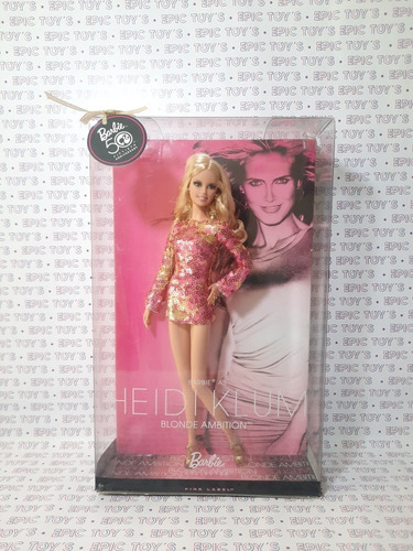 Barbie 50 Aniversario Gold Label Edicion Especial Heidi Klum