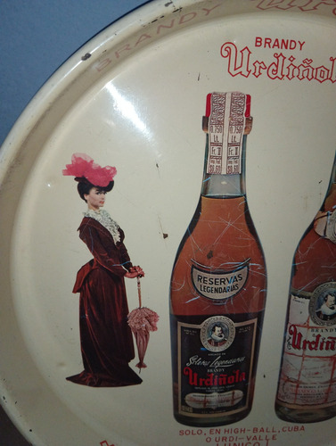 Antigua Charola Brandy Urdiñola (Usado)