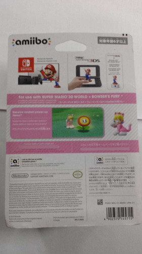 Nintendo Amiibo Super Mario Cat Peach