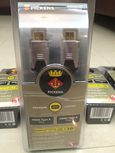 Cable Hdmi Pickens Full Hd 1080 2 Mts  Alta Velocidad