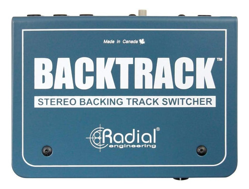 Caja Directa Activa Radial Backtrack De 2 Canales Y Selector
