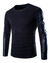 Comprar Buso Sweater Cuero Hombre Y Mujer Rib Colombiano Ropa Buzos