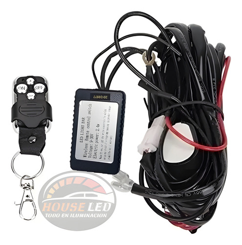 Kit De Cables+relay+control Para Neblineros/ Barras