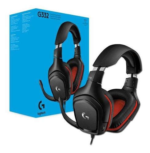 Auriculares Gamer Logitech G Series G332 Black