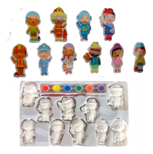 Ceramica Figuras En Yeso Kit De Pintura Para Niños Y Adultos