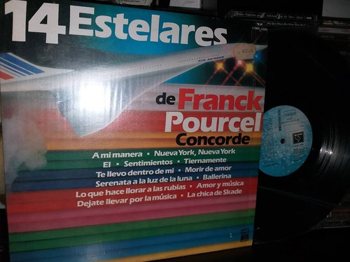 14 Estelares De Franck Pourcel Concorde / Vinyl
