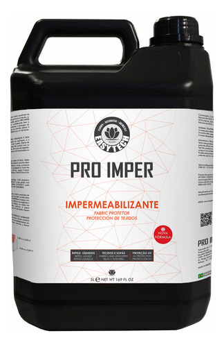 Easytech Limpeza Pro Imper Impermeabilizante De Tecidos Sofás 5l 