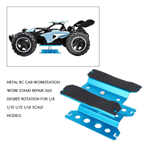 Metal Rc Car Workstation Soporte Reparación For 1/8 1/10, A