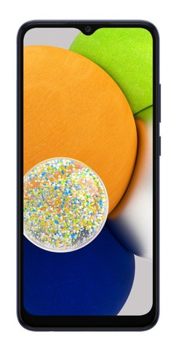 Smartphone Galaxy A03 Tela 6.5'' 64gb 4gb Ram Azul Samsung