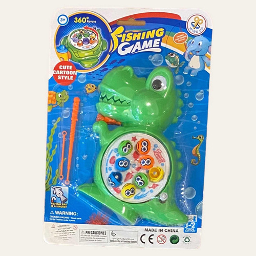 Juego De Pesca Mediano Dinosaurios