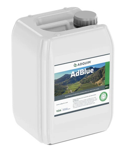 Aditivo Adblue Urea 20 Litros Norma Euro Vi 