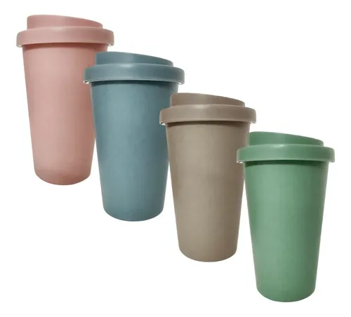 10 Vaso Térmico Coffee Doble Capa Tu Logo Dtf Uv 400cc