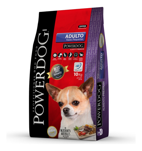 Power Dog Adulto Razas Pequeñas 3 Kg 