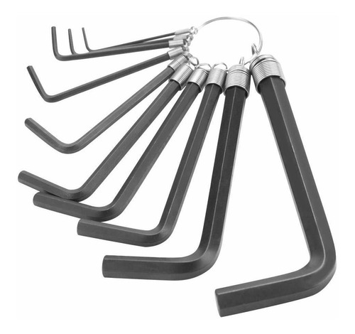 Black Key Wrench Mechanic For Toolbox Metal Worker