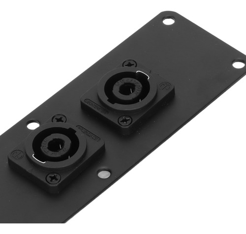 Placa De Altavoz: Conector Metálico De Hierro, Conector Dobl