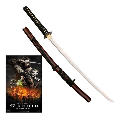 Katana Samurai Kensei 47 Ronin Acero 1045 Filo Extremo