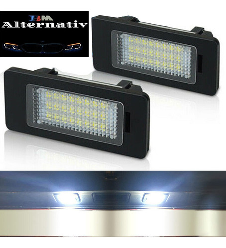 2 Plafones Led Para Patente Bmw E90, E92, E39, E60, E61, E70