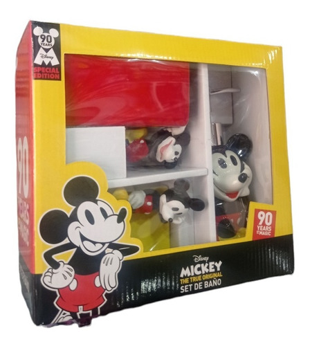 Set De Baño Mickey 3d Cerámica