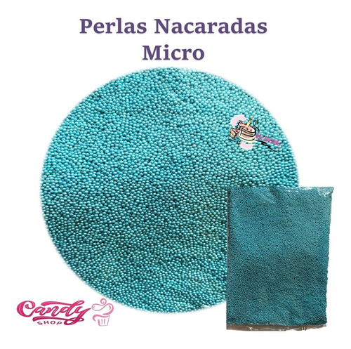 Perlas Comestibles 1 Kg Nacaradas Varios Tonos Micro 