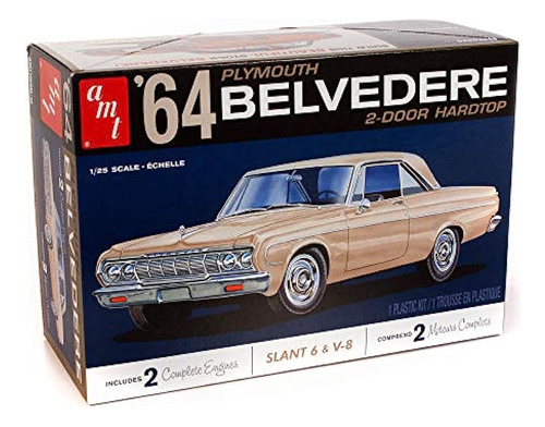 Amt - 1964 Plymouth Belvedere (con Motor Recto 6) 2t, 1:25 (