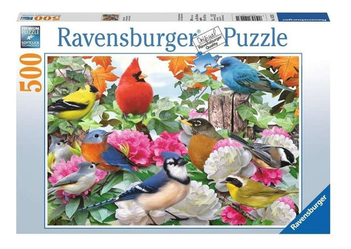 Rompecabezas 500 Piezas Aves De Jardín Ravensburger