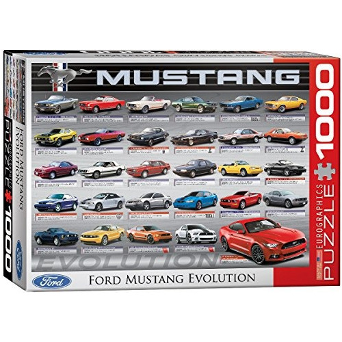 Eurographics Ford Mustang Evolution 50º Aniversario Puzzle 1