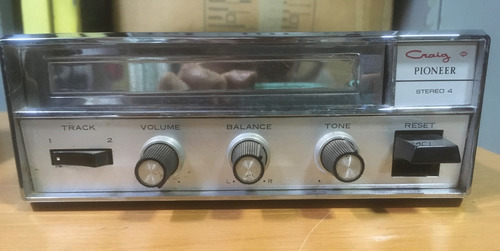 Toca Fitas Pioneer Craig Model 3105c Cartucho (Usado)
