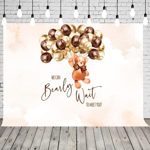 Fondo De Fiesta De Baby Shower, We Can Bearly Wait To Meet Y