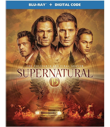 Blu Ray Supernatural Season 15 Temporada Original