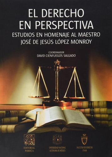 DERECHO EN PERSPECTIVA, EL, de Cienfuegos Salgado, David. Editorial Editorial Porrúa México, tapa blanda en español, 2009