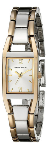 Reloj Mujer Anne Klein 10-6419svtt Cuarzo Pulso Plateado En 