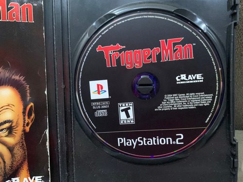 Jogo Original De Ps2 Trigger Man Completo (Usado)