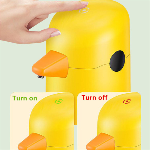 Dispensador De Jabón En Espuma Para Niños, Bonito Color Amar