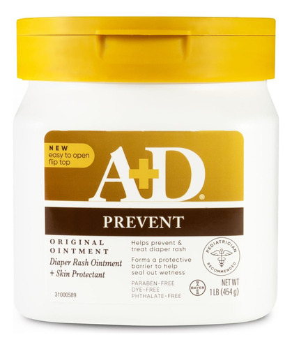 Crema A+d Prevención Pañalitis - g a $202