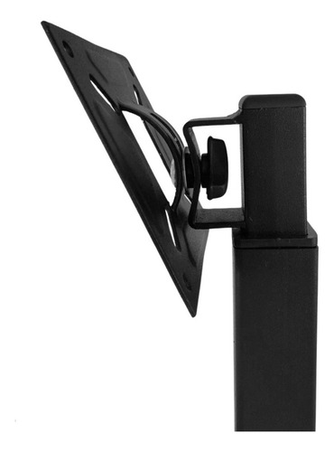 Suporte Para Monitor Base De Mesa Elevado Com Ajuste De Altura Inclinavel Elevador Torre 14 A 32 Polegadas - Preto
