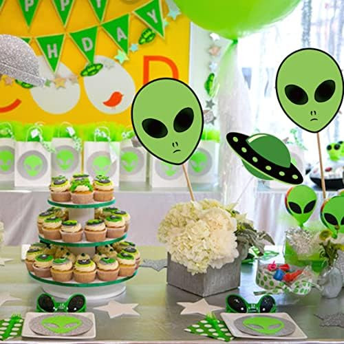Kit De Decoración Para Fiesta De Cumpleaños Con Tema Alieníg