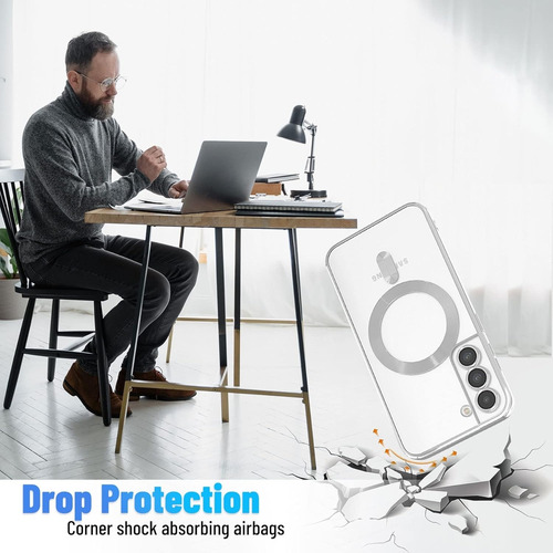 Protector Para Samsung S20fe Iman Para S20 Fe Camara Funda Plateado S20 Fe