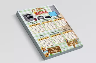 500 Cartelas De Bingo Personalizadas Em Pdf Por E-mail