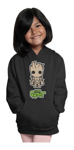 Imagen 2 de 3 de Pleron Estampado Niño Funko Pop / Groot R451g451