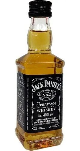 Miniatura Whisky Jack Daniels N7 0.50ml Bot. Plastico