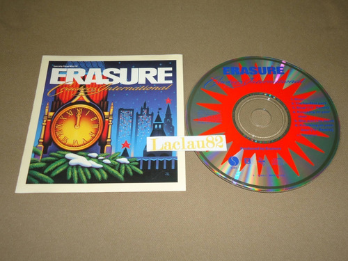 Erasure Crackers International 1988 Sire Cd Usa 