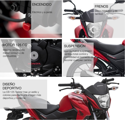 Honda Twister 125 Cb F Entrega Inmediata Delcar Motos ®
