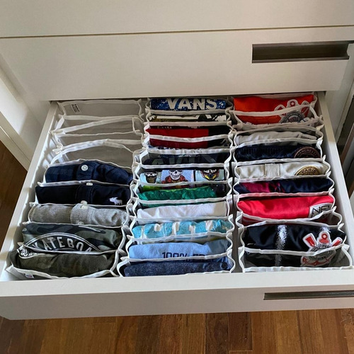 Colmeia Organizadora 40x20x10 Para Camisetas Kit Com 4un