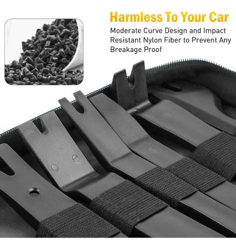Kit Herramientas Para Quitar Molduras Y Grapas Automotriz.