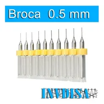 Comprar Brocas De Tungsteno, Juego Con 10 Brocas, 0.5mm, Pcb, Cnc
