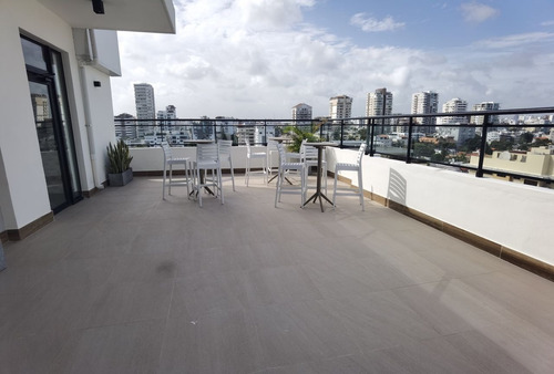 Apartamento En 2do Nivel Con Terraza En Los Cacicazgos