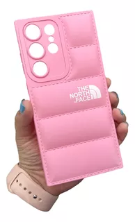 Funda Puffer The North Face Para Samsung A14 A24 A34 Silicon