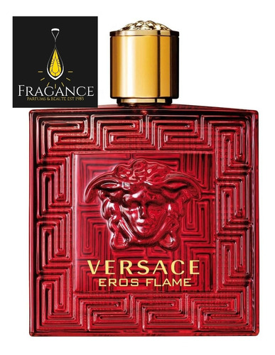 Fragancia Para Hombre Versace Eros Flame 100 Ml Edp