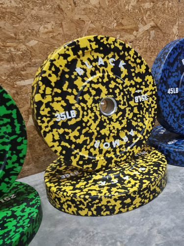 Par De Bumper De Caucho Fleck Pack 35 Lb Colores